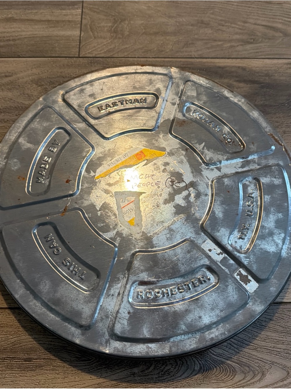 Eastman Kodak 14.25”x1.5” Metal Projector Reel Can Cover ElectronicsRecycled